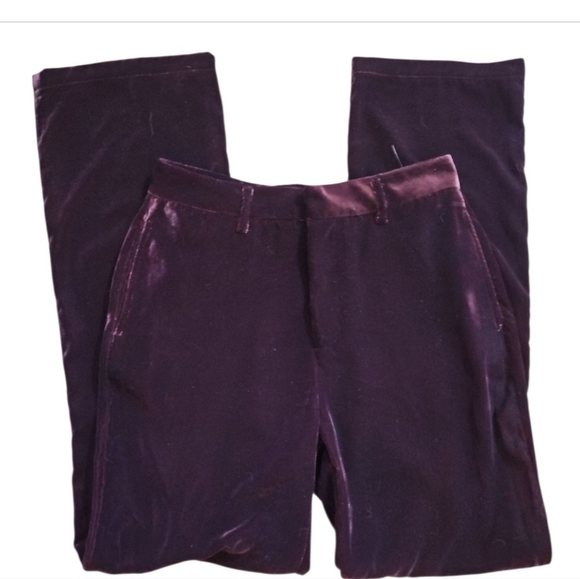 STEVE MADDEN Woman's Mercer Velvet Straight Leg Pants - Picture 8 of 11